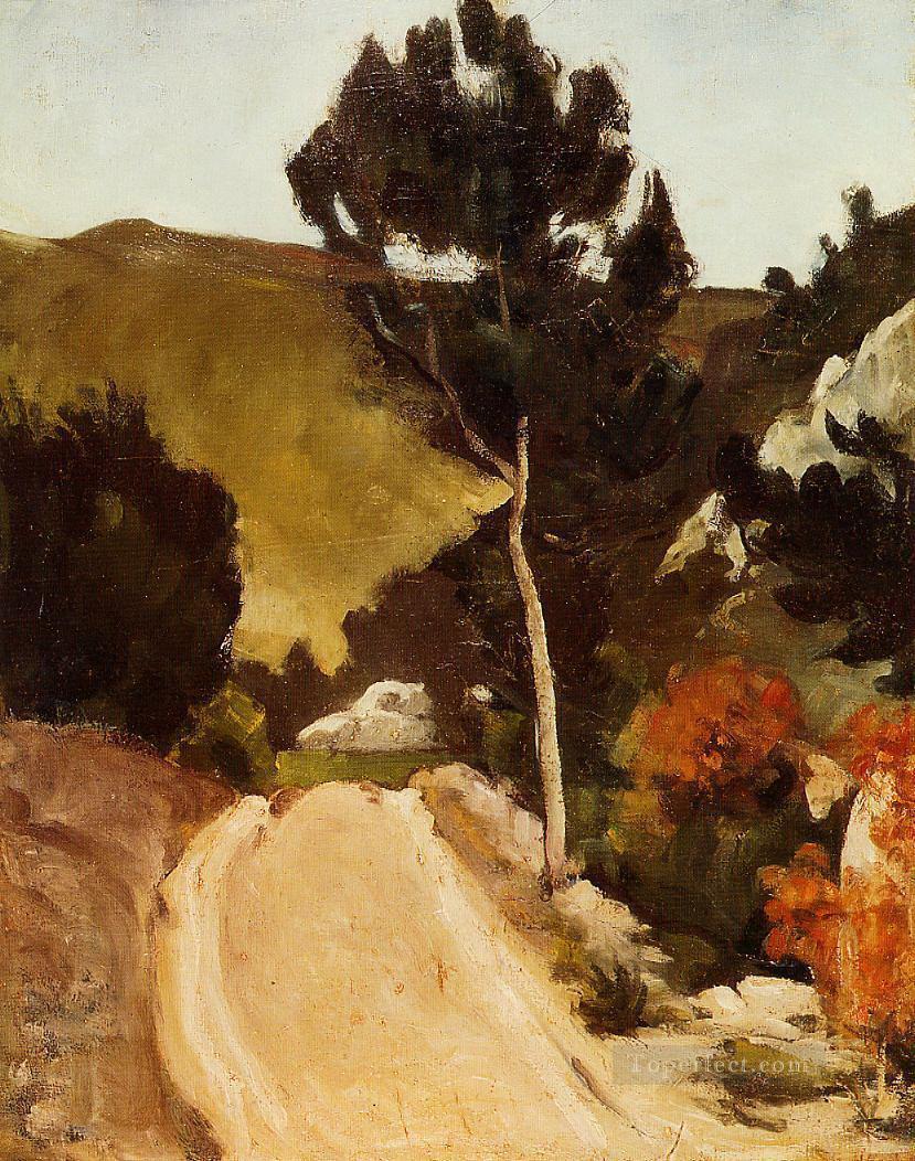 Road in Provence Paul Cezanne Oil Paintings